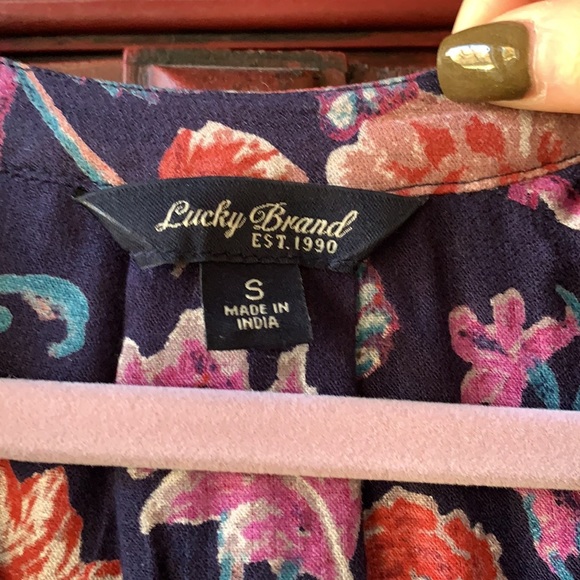 Lucky Brand- NWOT floral blouse!! - Picture 5 of 5